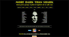 Desktop Screenshot of moredarkthanshark.org