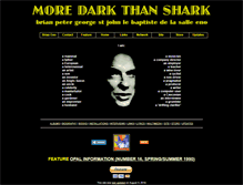 Tablet Screenshot of moredarkthanshark.org